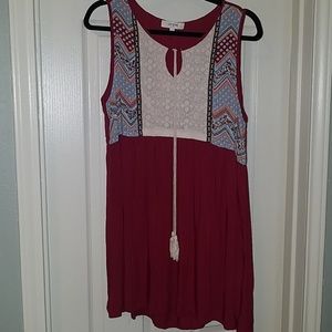 Umgee Baby Doll Dress